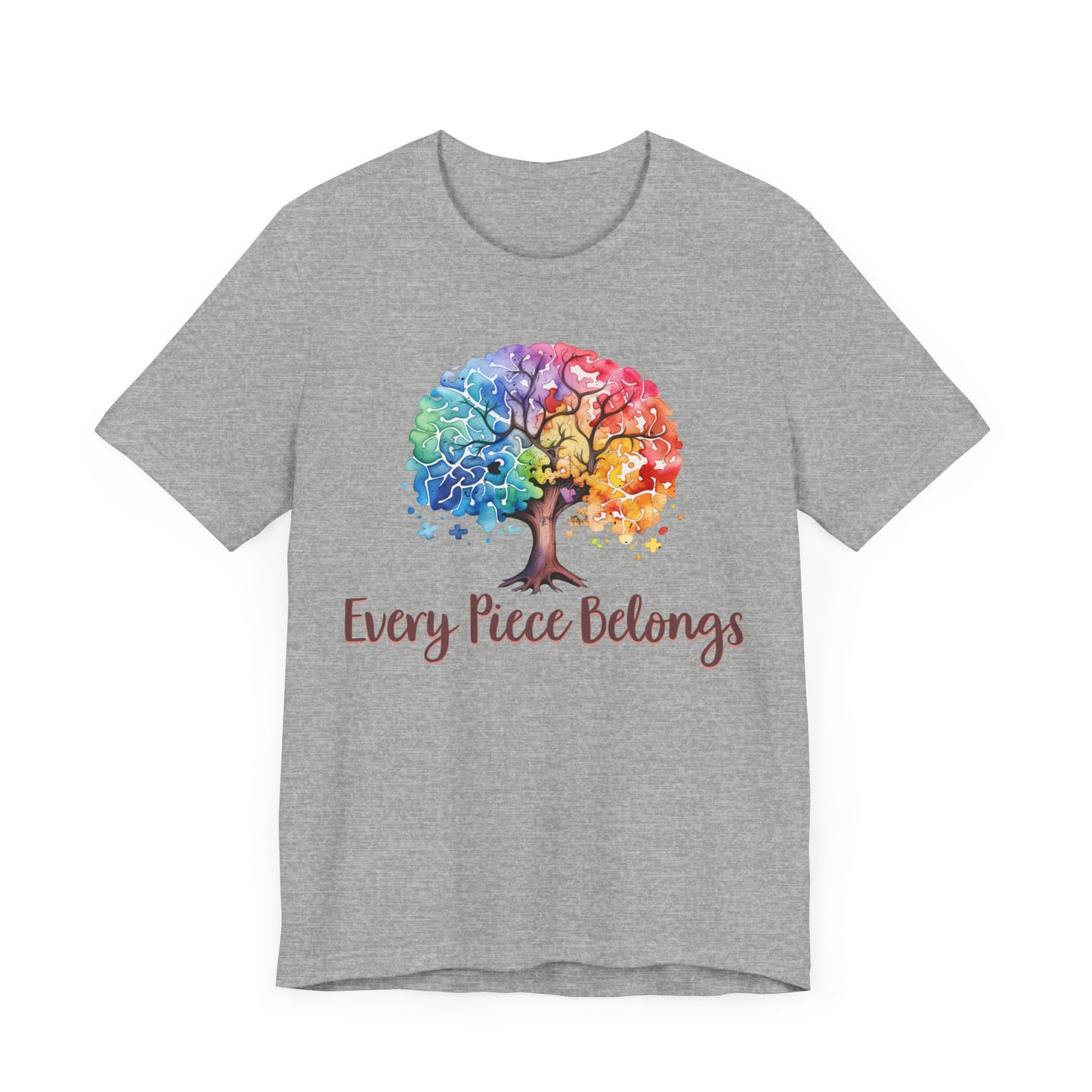 Every piece belongs Unisex Jersey Short Sleeve Tee