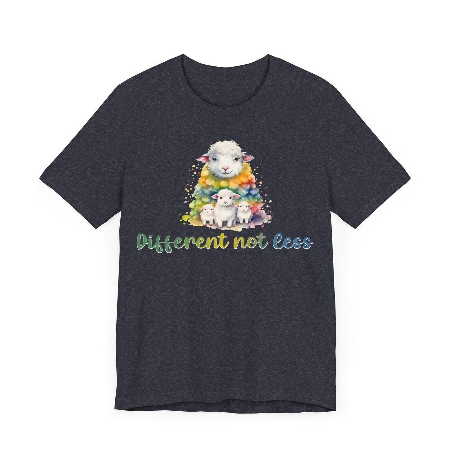 Different not less Unisex Jersey Short Sleeve Tee