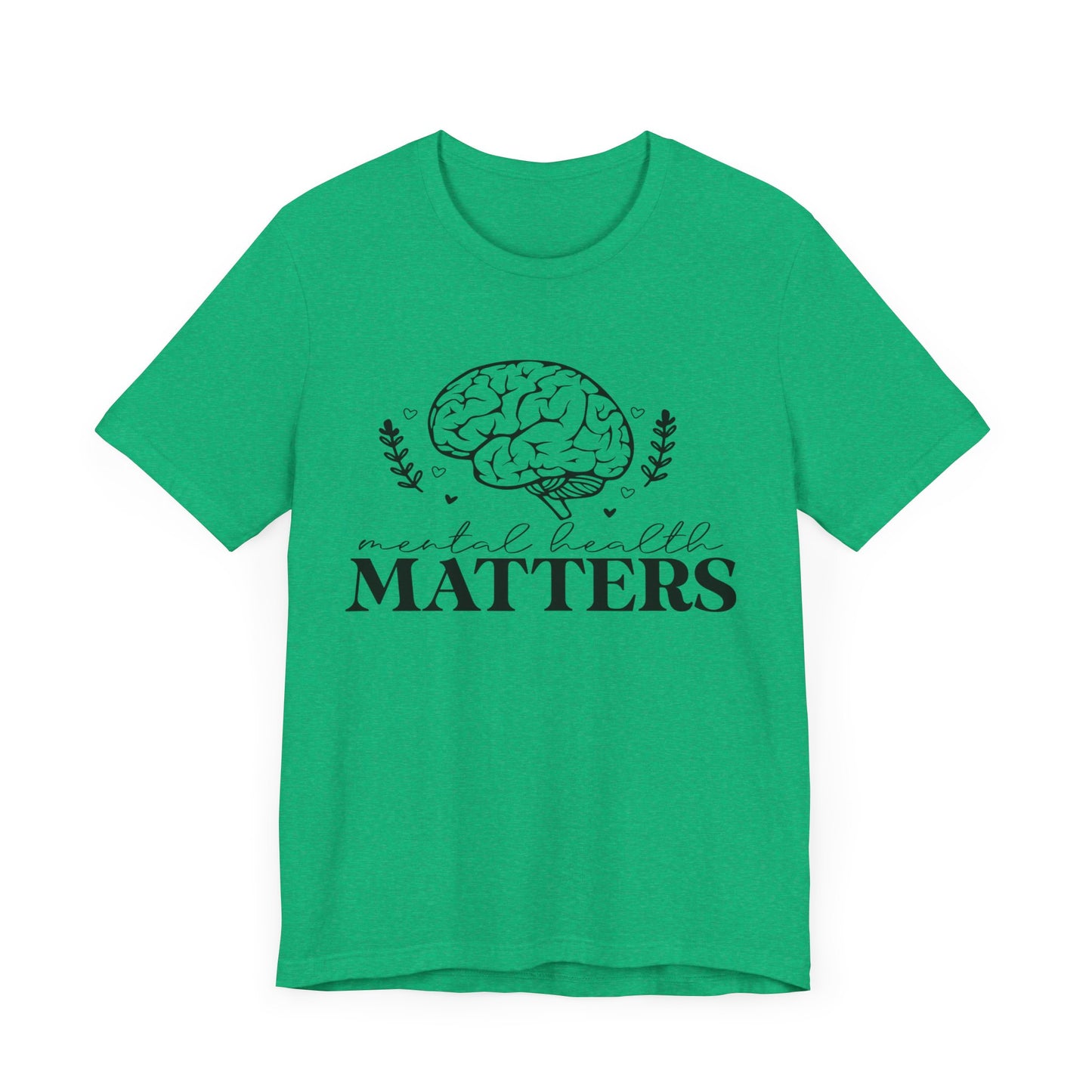 Mental health matters 3 Unisex Jersey Short Sleeve Tee