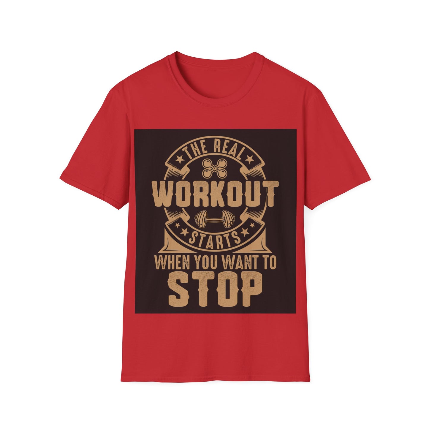 The Real Workout Unisex Softstyle T-Shirt