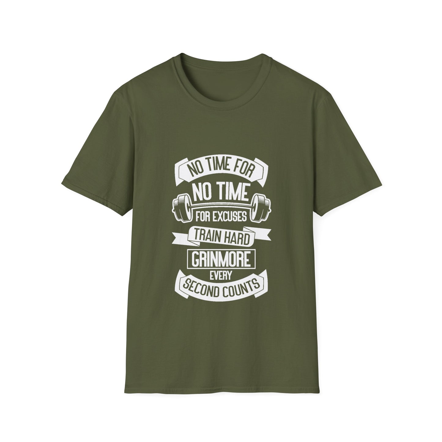 No Time For Excuses Unisex Softstyle T-Shirt