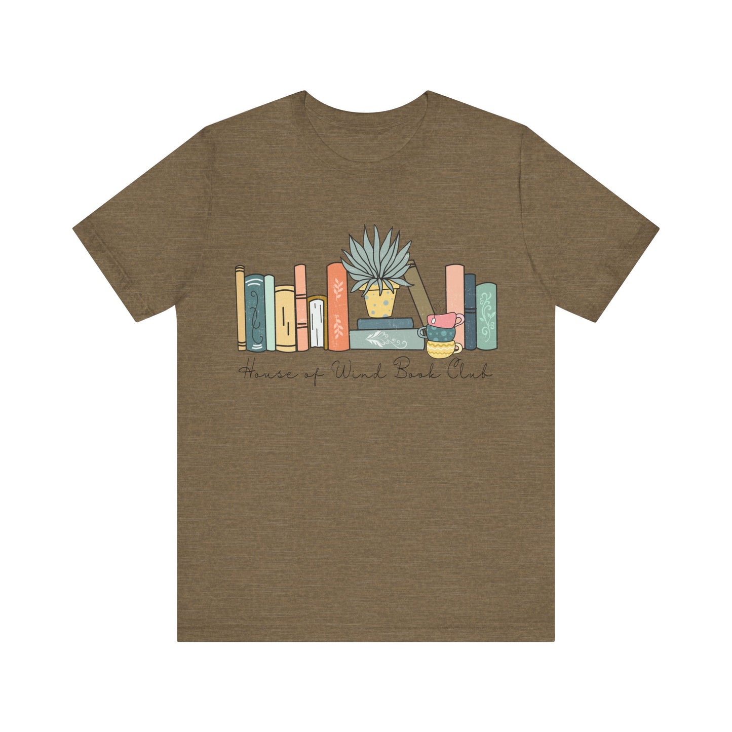 House of wind book club Unisex Jersey Short Sleeve Tee