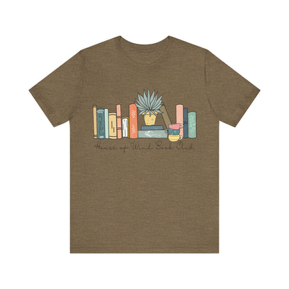 House of wind book club Unisex Jersey Short Sleeve Tee