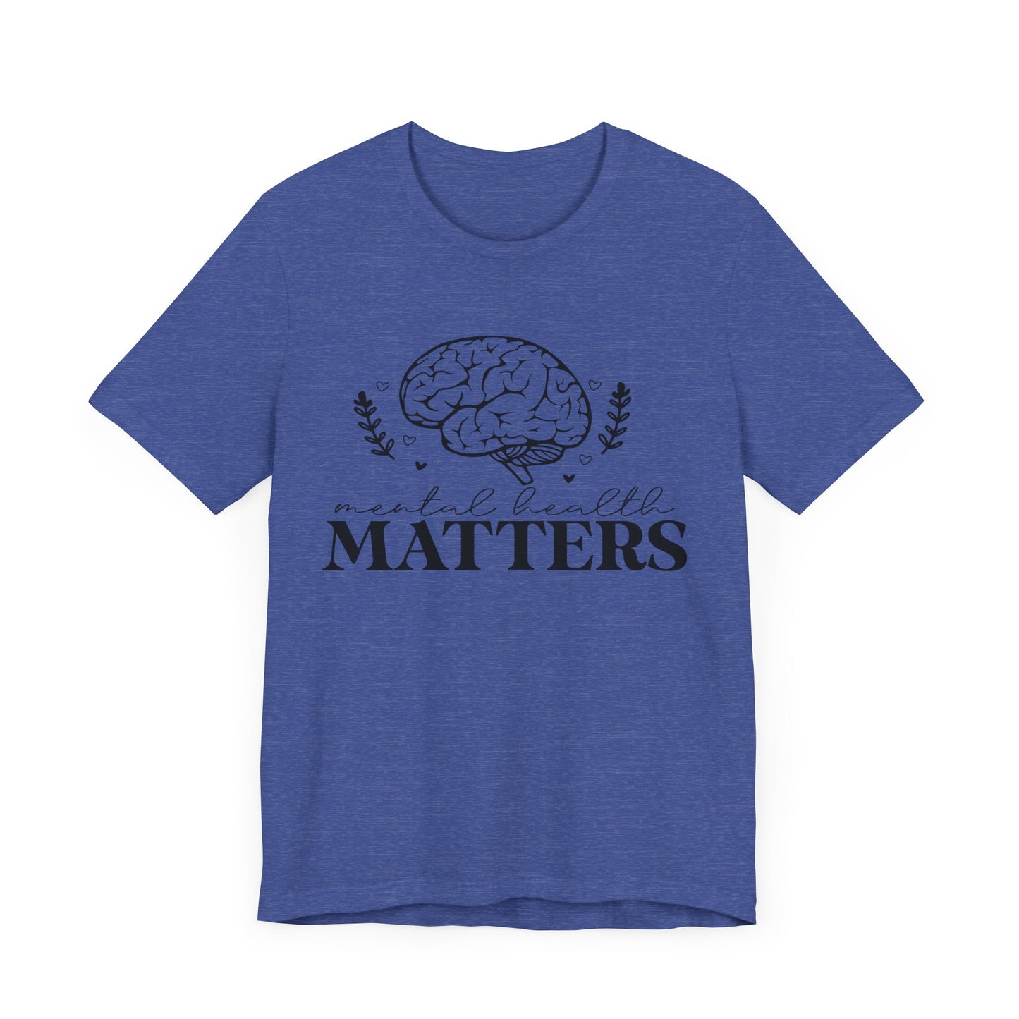Mental health matters 3 Unisex Jersey Short Sleeve Tee