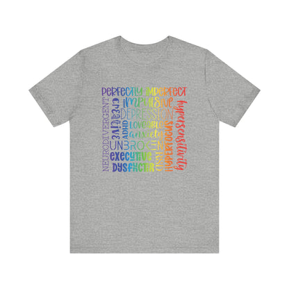 Perfectly imperfect Unisex Jersey Short Sleeve Tee