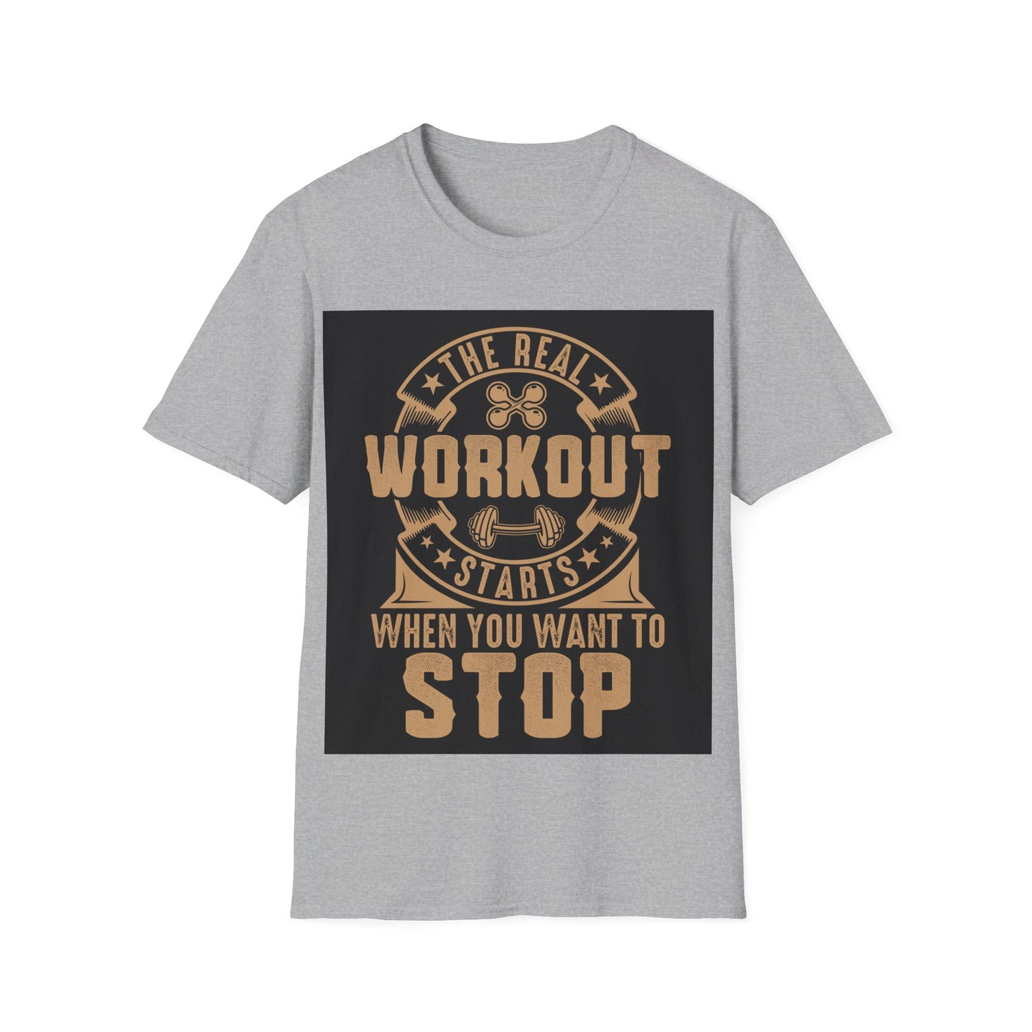 The Real Workout Unisex Softstyle T-Shirt