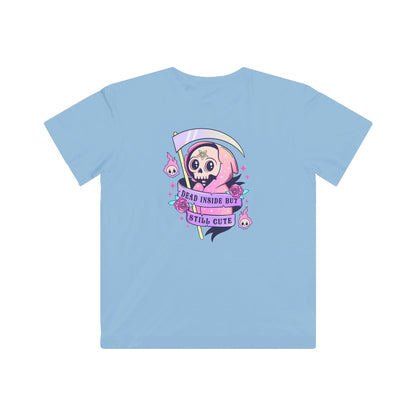 Dead inside but still cute Kids Fine Jersey Tee