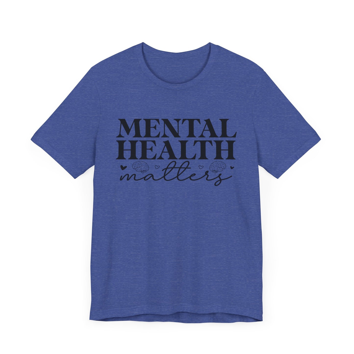 Mental health matters 2 Unisex Jersey Short Sleeve Tee