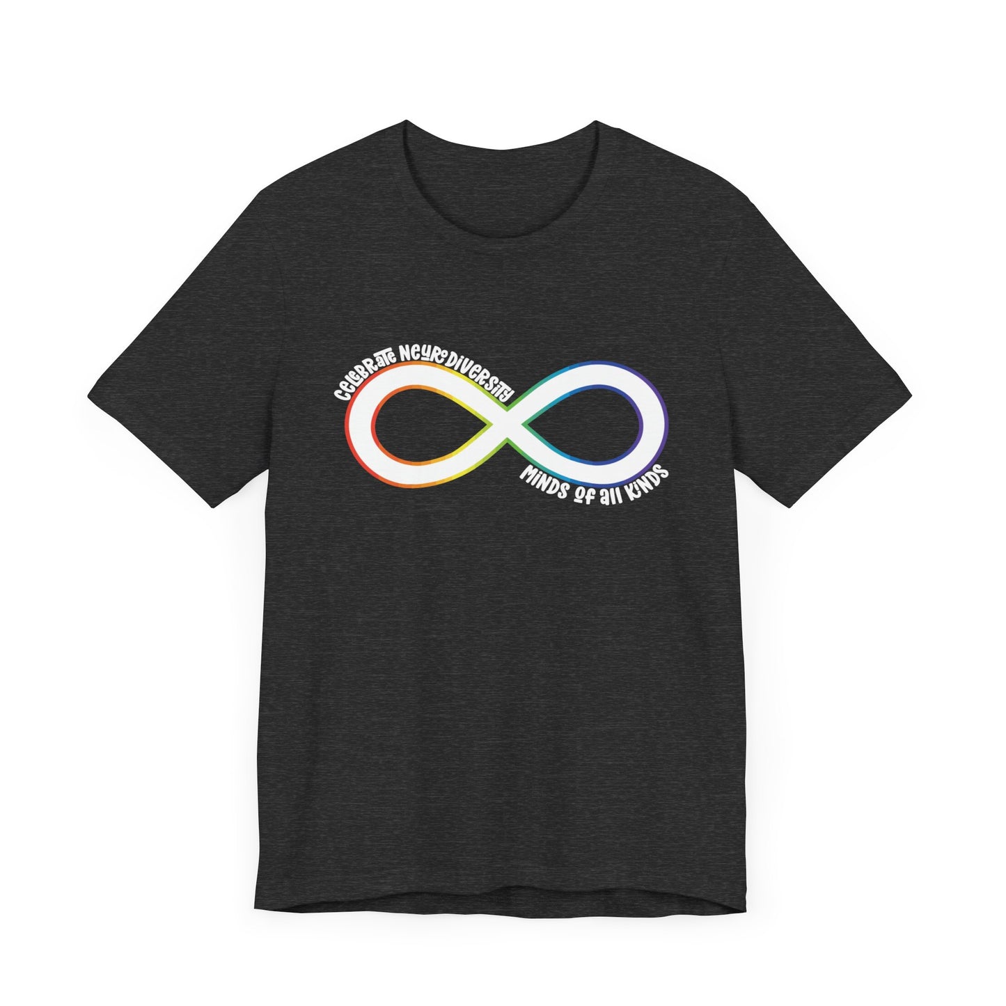 Celebrate neurodiversity 2 Unisex Jersey Short Sleeve Tee