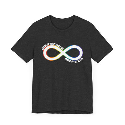 Celebrate neurodiversity 2 Unisex Jersey Short Sleeve Tee