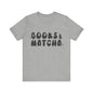Books and matcha Unisex Jersey Short Sleeve Tee