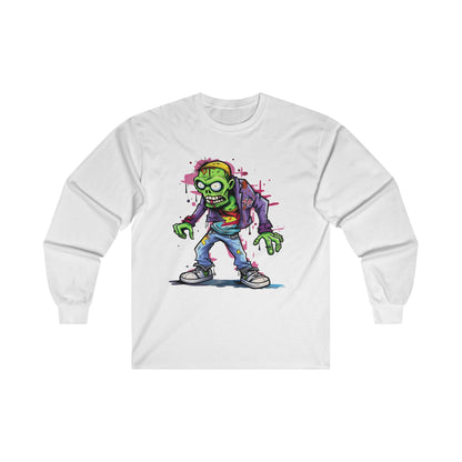 Graffiti Zombie 2 Ultra Cotton Long Sleeve Tee