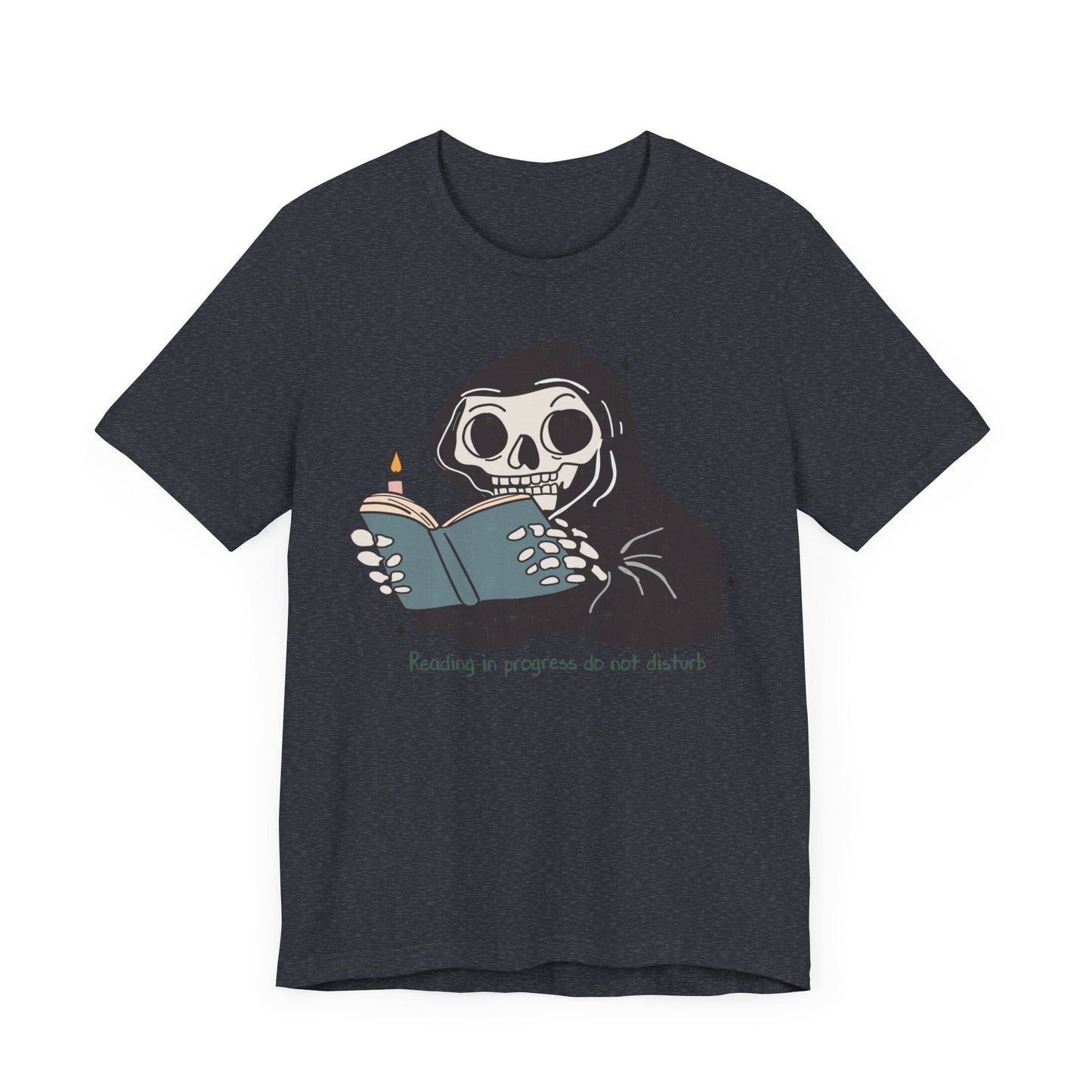 Reading in progress, do not disturb Unisex Jersey Short Sleeve Tee