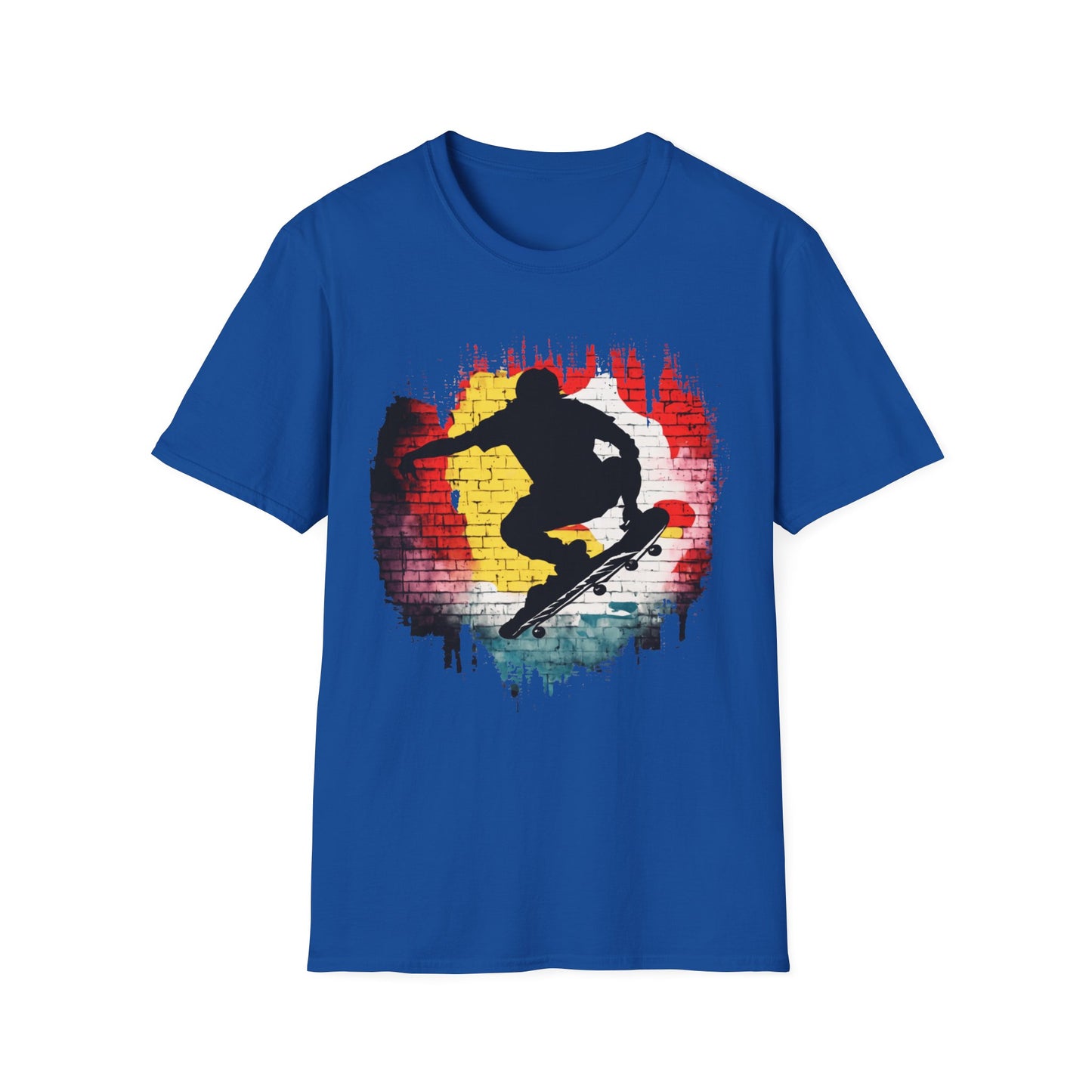 Graffiti Skate Unisex Softstyle T-Shirt