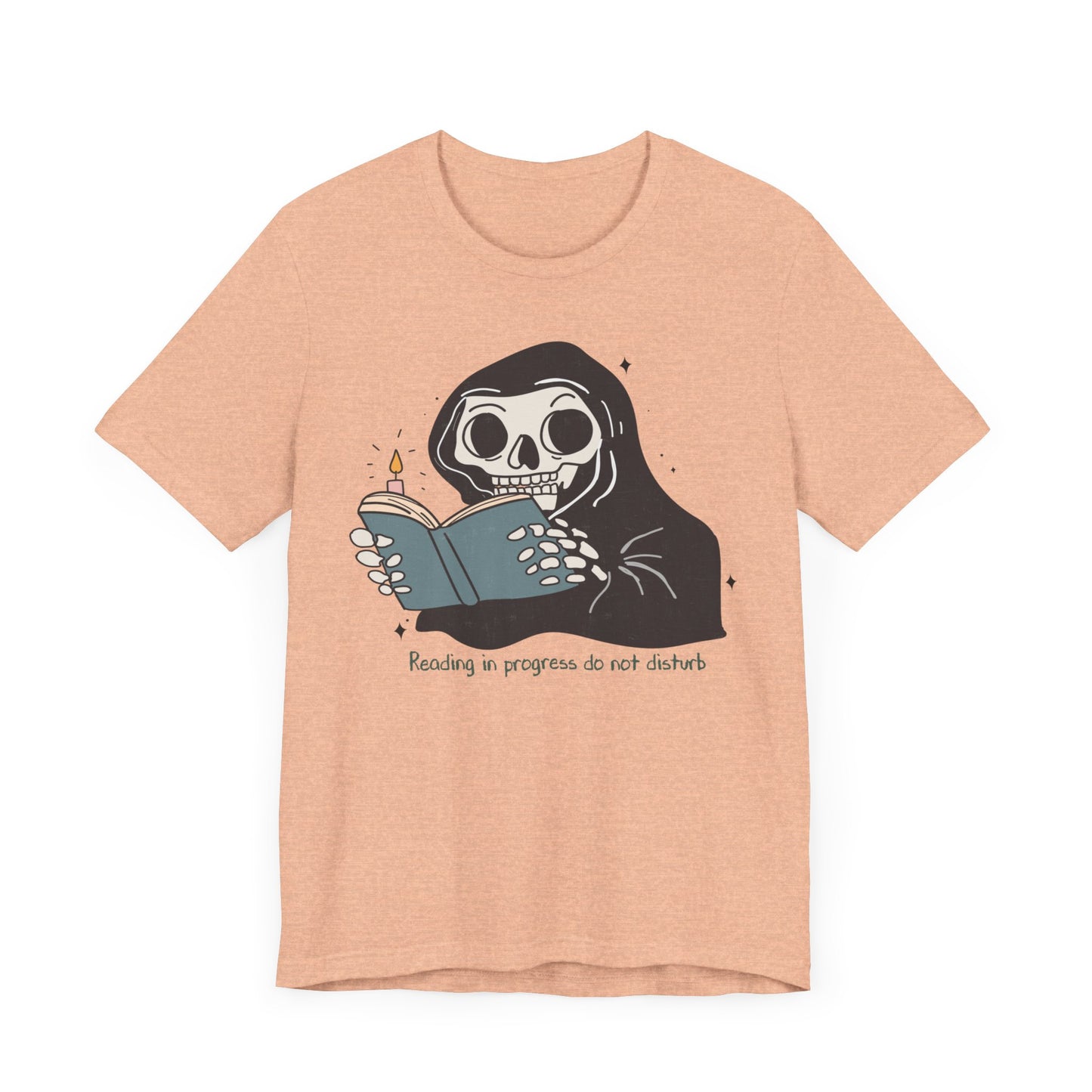 Reading in progress, do not disturb Unisex Jersey Short Sleeve Tee