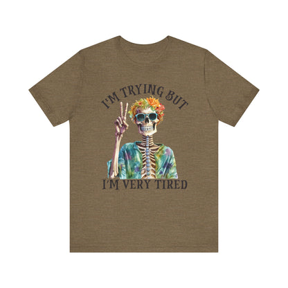 I'm trying Unisex Jersey Short Sleeve Tee