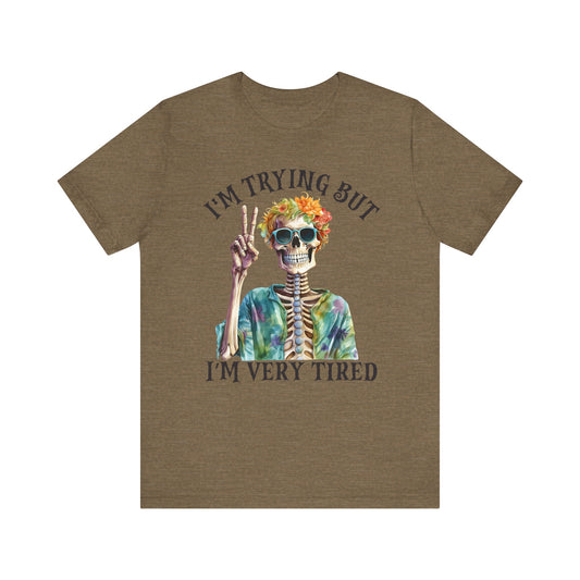 I'm trying Unisex Jersey Short Sleeve Tee