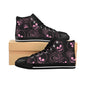 Black & Pink Classic Women's Sneakers