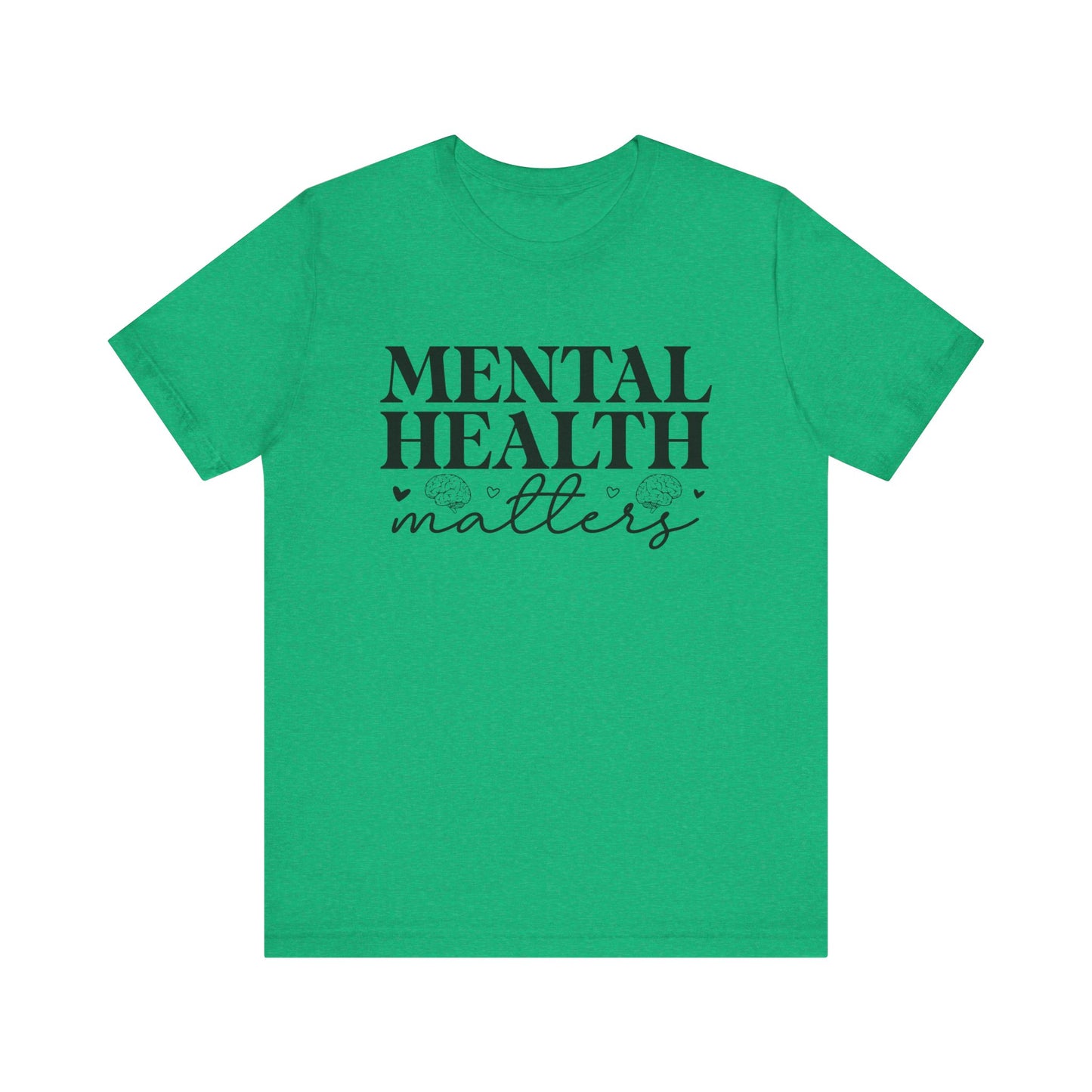Mental health matters 2 Unisex Jersey Short Sleeve Tee