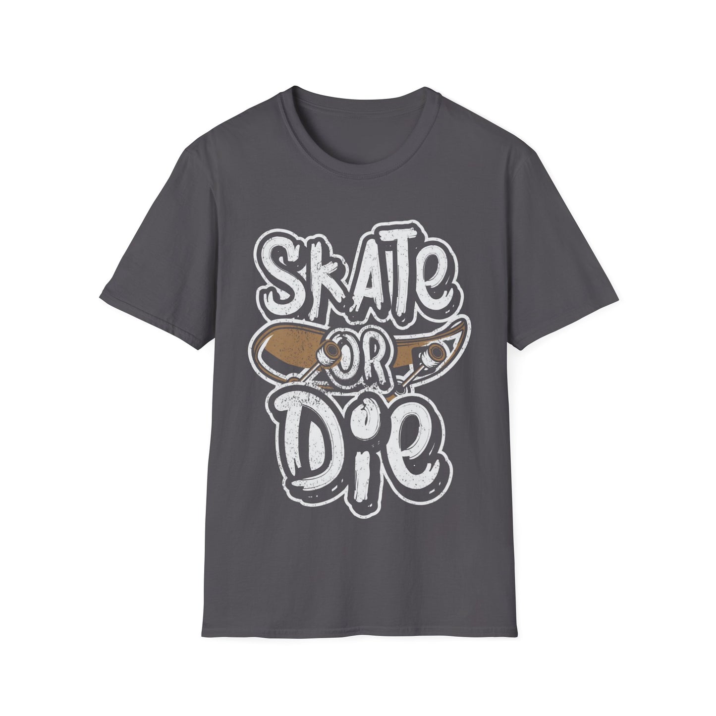 Skate Or Die Unisex Softstyle T-Shirt