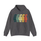 Guitar Headstocks Unisex Heavy Blend™ Hooded Sweatshirt