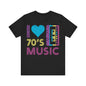 I love 70's music Unisex Jersey Short Sleeve Tee
