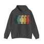 Guitar Headstocks Unisex Heavy Blend™ Hooded Sweatshirt