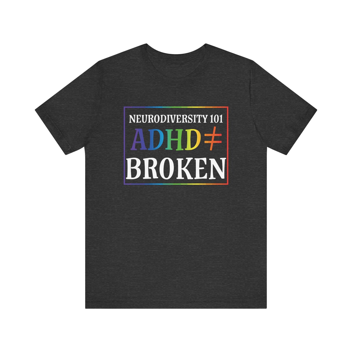 Neurodiversity 101 Unisex Jersey Short Sleeve Tee