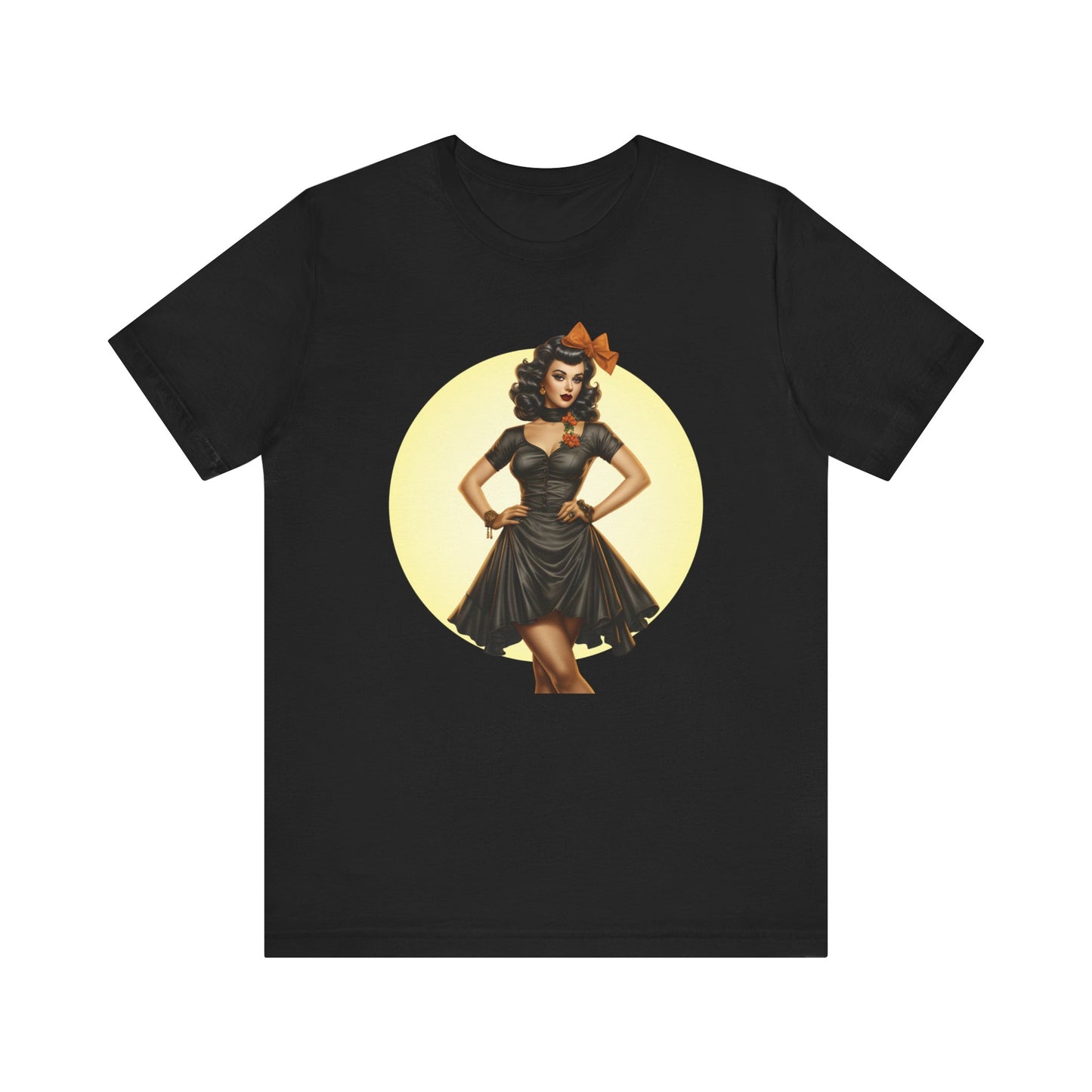 Raven Halloween Bombshell 3 Unisex Jersey Short Sleeve Tee
