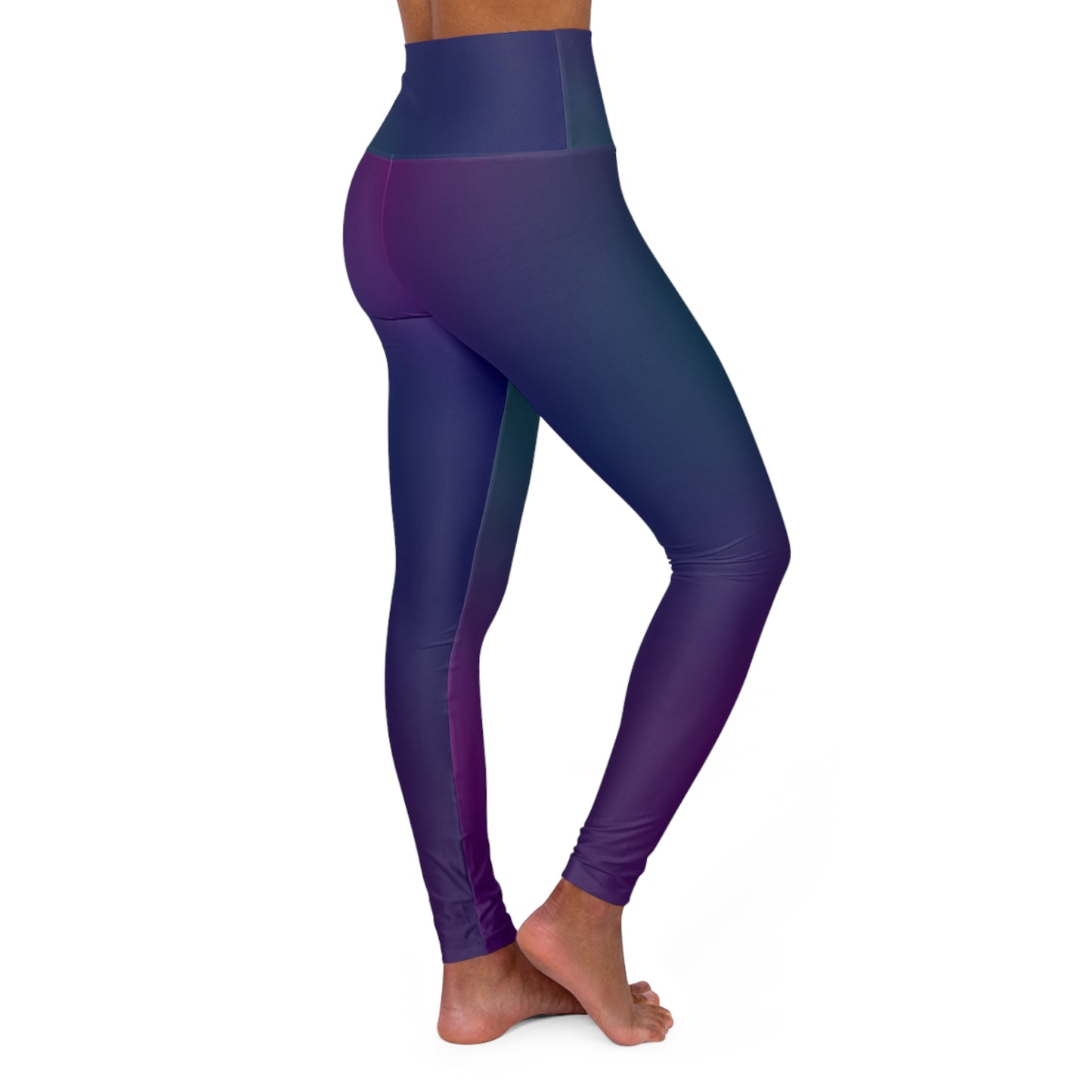 Jewel Tone High Waisted Yoga Leggings