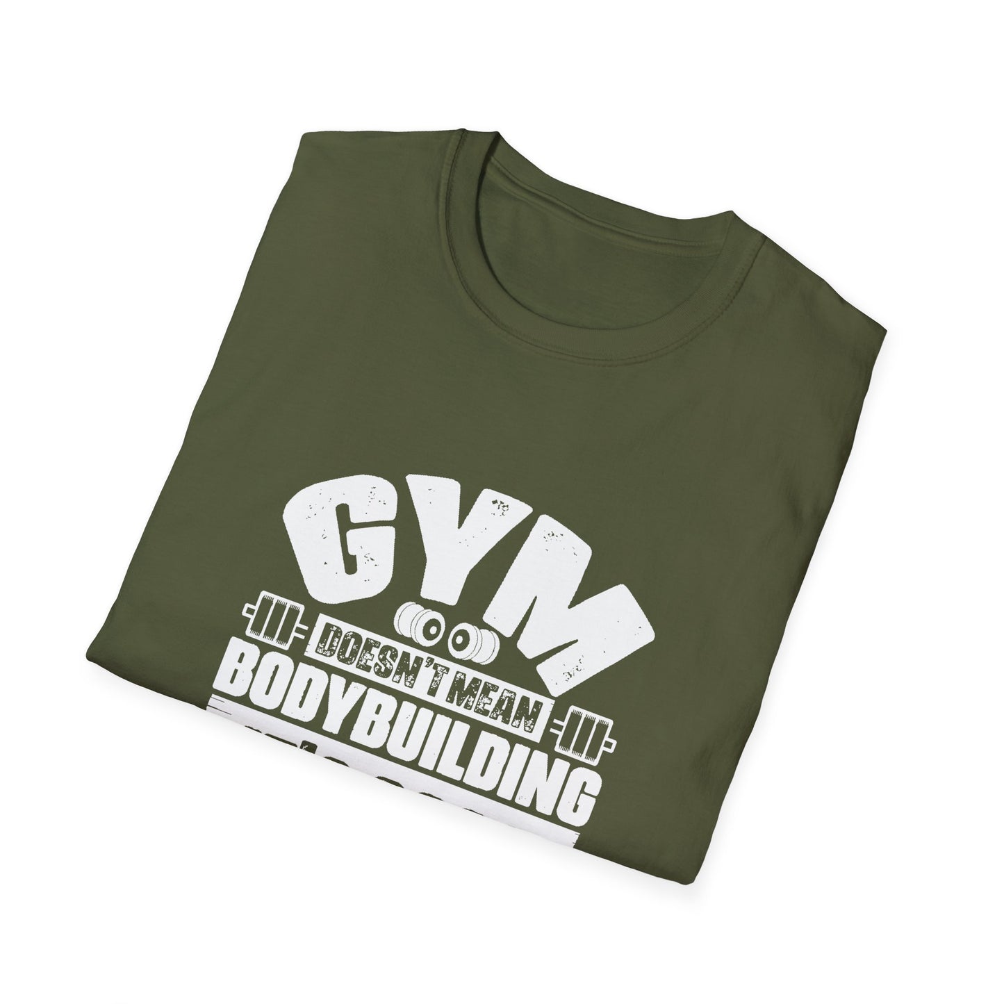 Body Building Unisex Softstyle T-Shirt