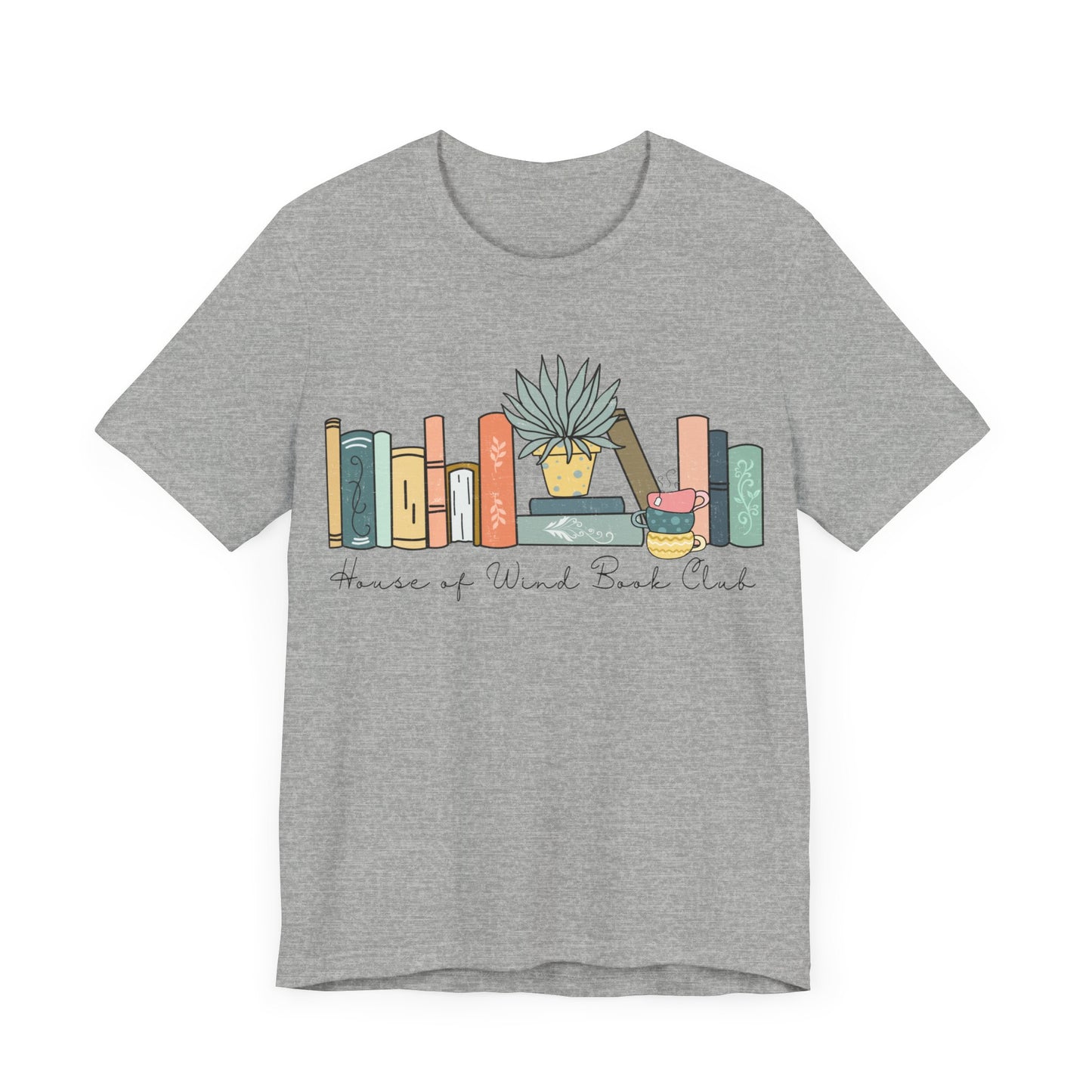 House of wind book club Unisex Jersey Short Sleeve Tee