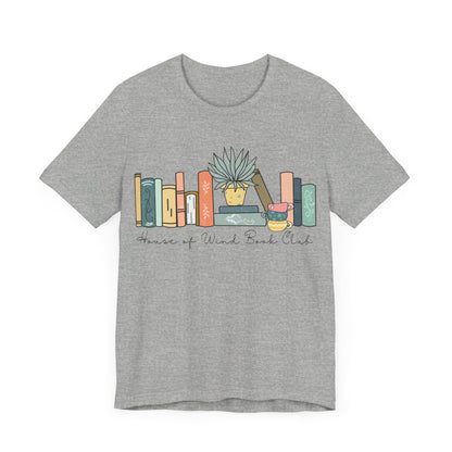 House of wind book club Unisex Jersey Short Sleeve Tee