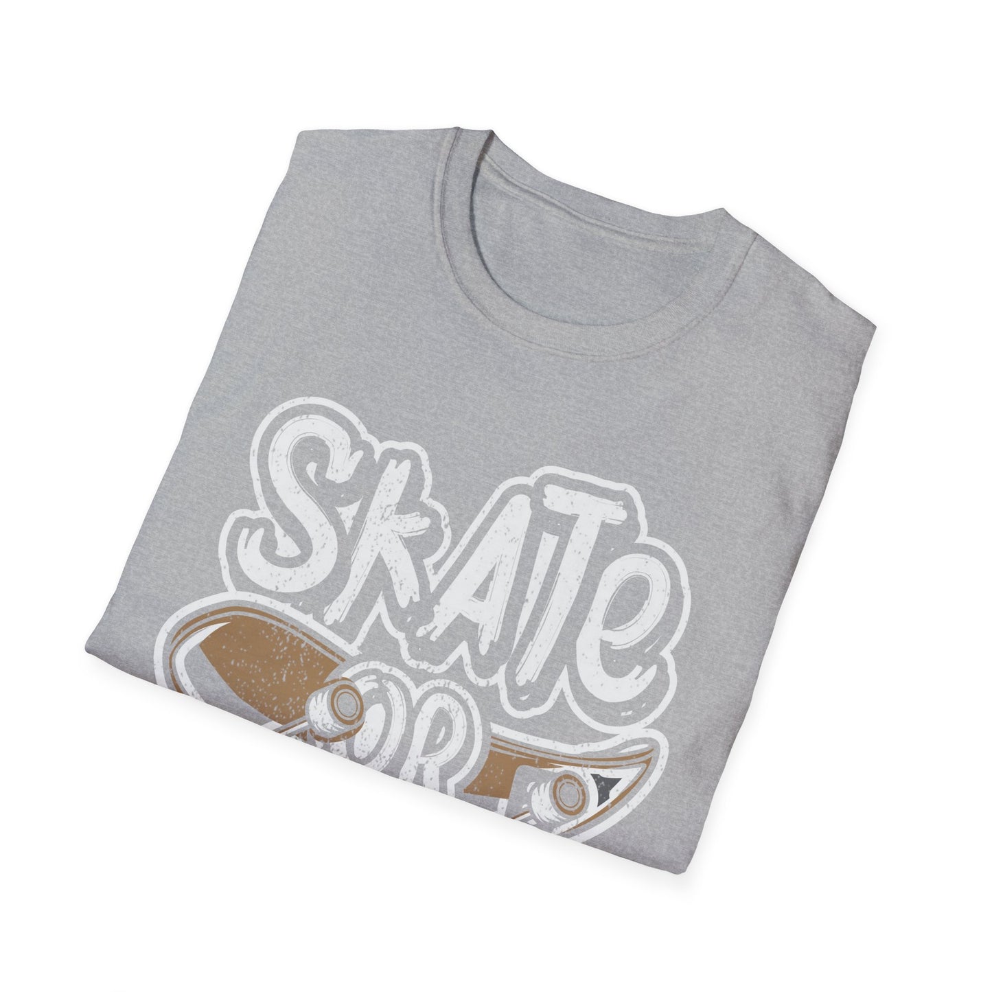 Skate Or Die Unisex Softstyle T-Shirt