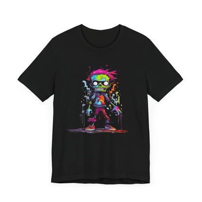 Graffiti Zombie 1 Unisex Jersey Short Sleeve Tee