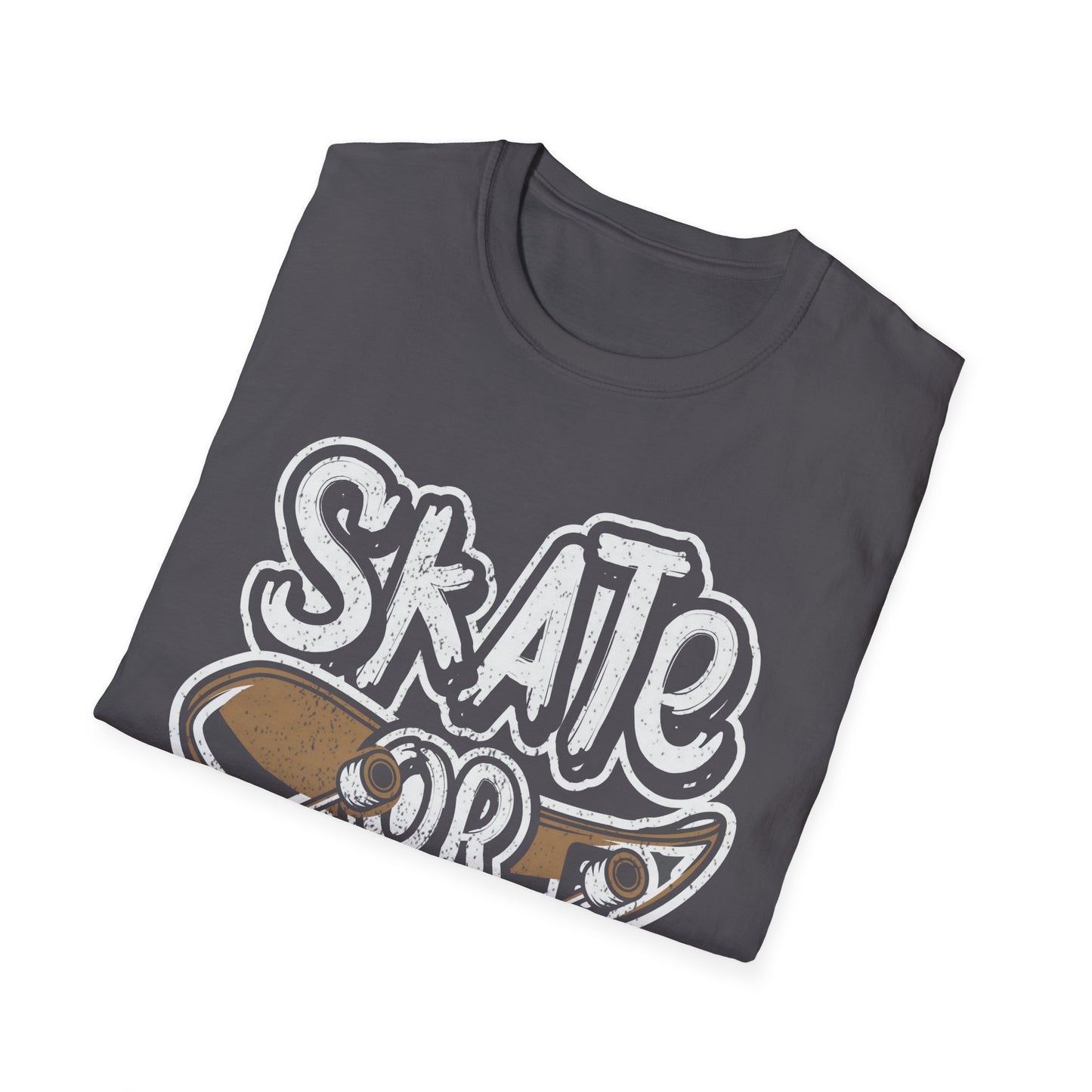 Skate Or Die Unisex Softstyle T-Shirt