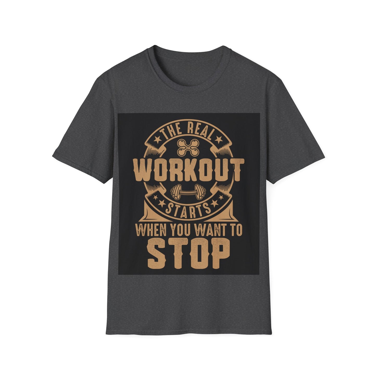 The Real Workout Unisex Softstyle T-Shirt