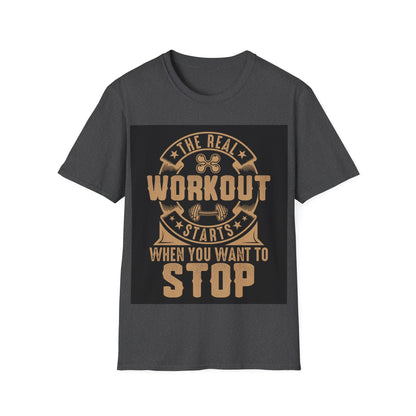 The Real Workout Unisex Softstyle T-Shirt
