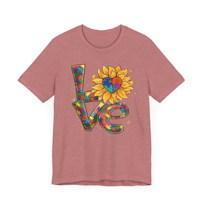Neurodiversity love Jersey Short Sleeve Tee