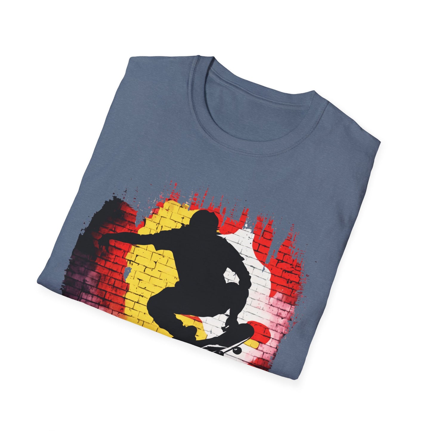 Graffiti Skate Unisex Softstyle T-Shirt