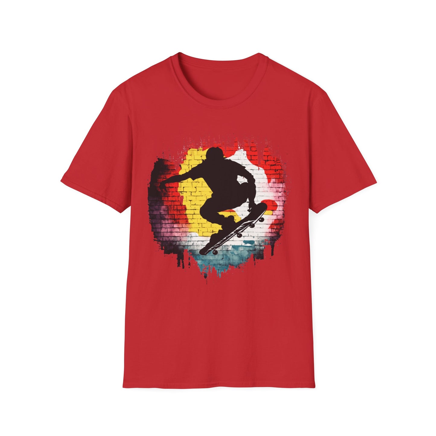 Graffiti Skate Unisex Softstyle T-Shirt