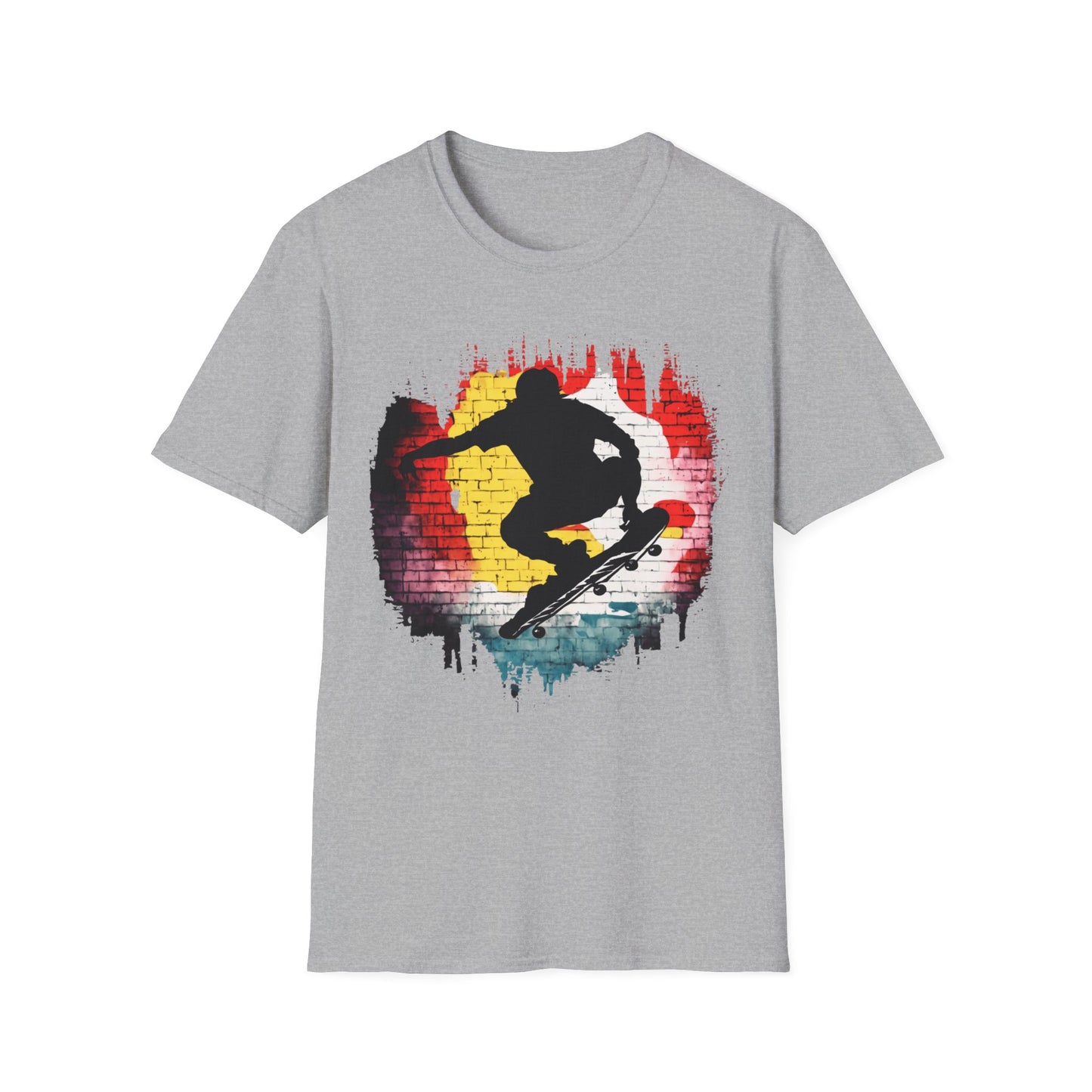 Graffiti Skate Unisex Softstyle T-Shirt