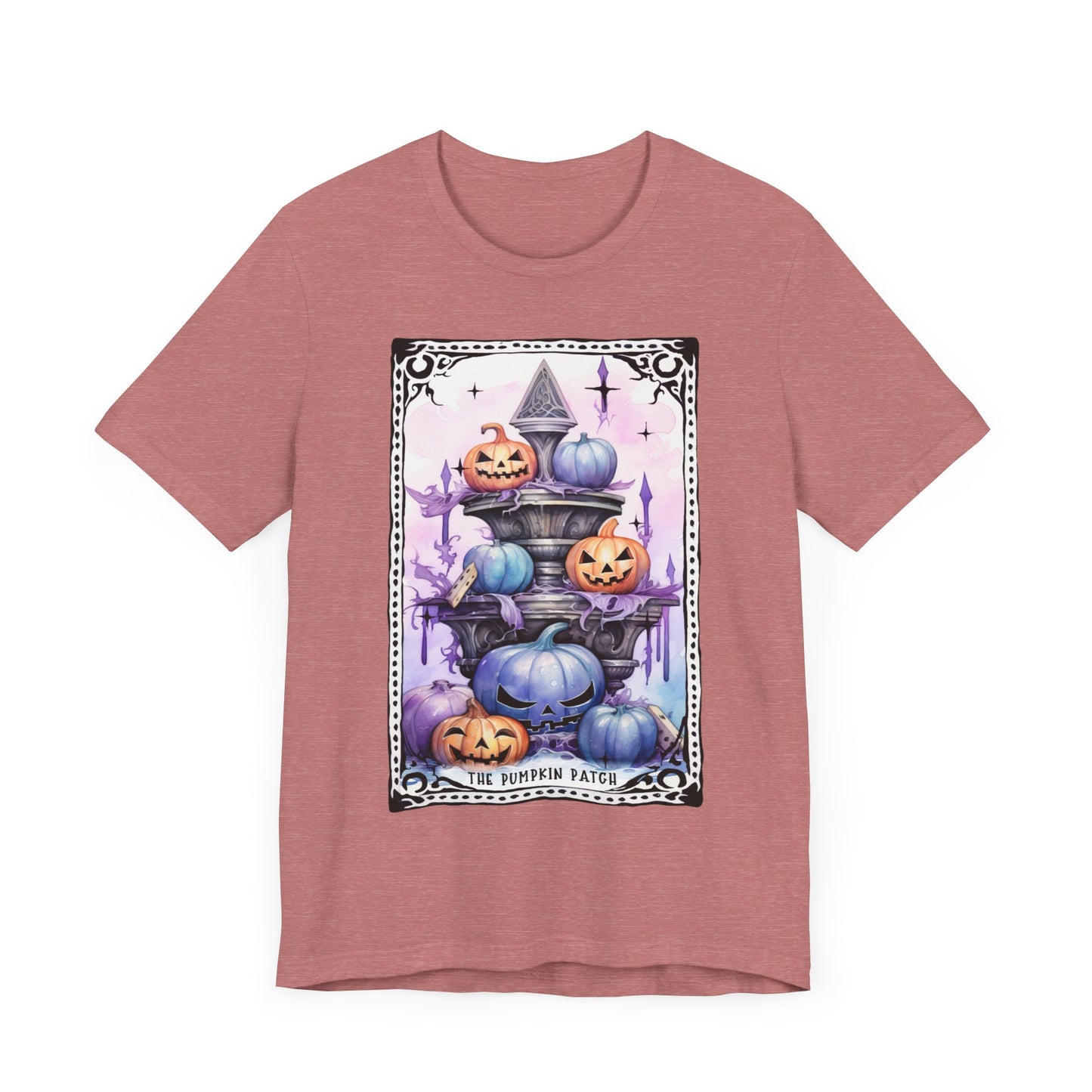 The Pumpkin Patch Jersey unisex tee, Halloween Graphic Tee, Spooky Shirt, Trick or Treat Tee, Halloween Costume, Festive Gift