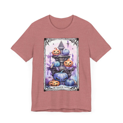 The Pumpkin Patch Jersey unisex tee, Halloween Graphic Tee, Spooky Shirt, Trick or Treat Tee, Halloween Costume, Festive Gift