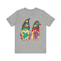 Neurodiversity knomes Jersey Short Sleeve Tee