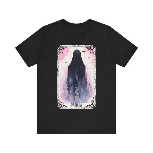 The Oracle of Shadows unisex tee, Halloween Graphic Tee, Spooky Shirt, Trick or Treat Tee, Halloween Costume, Festive Gift