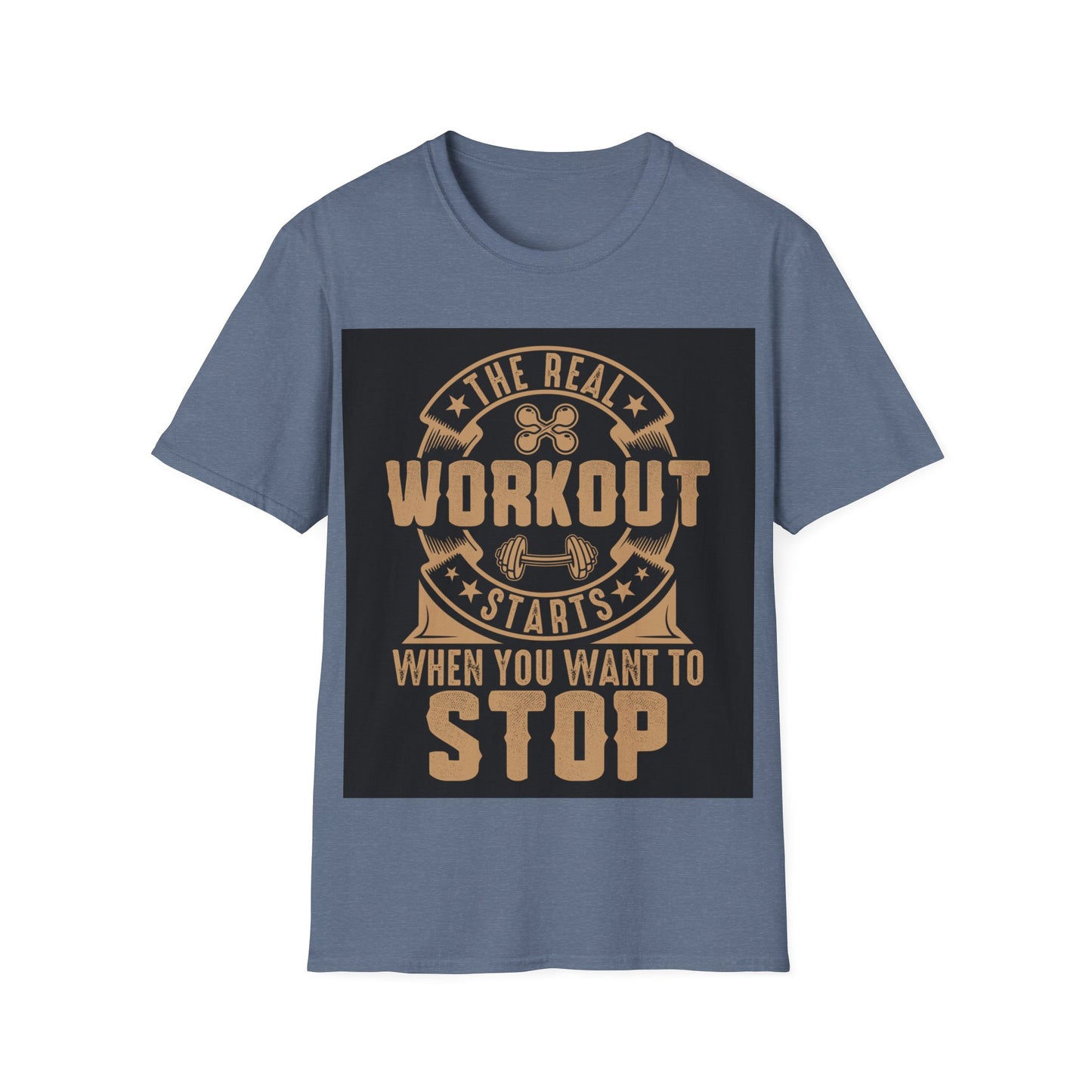 The Real Workout Unisex Softstyle T-Shirt