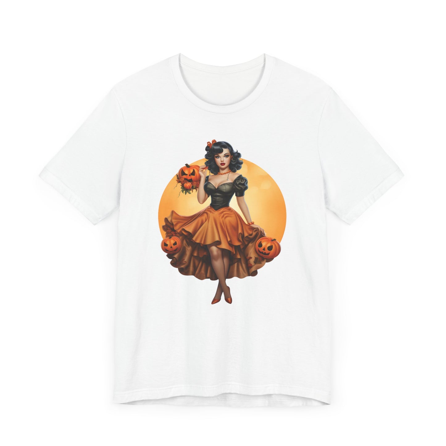 Raven Halloween Bombshell 4 Unisex Jersey Short Sleeve Tee