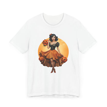 Raven Halloween Bombshell 4 Unisex Jersey Short Sleeve Tee