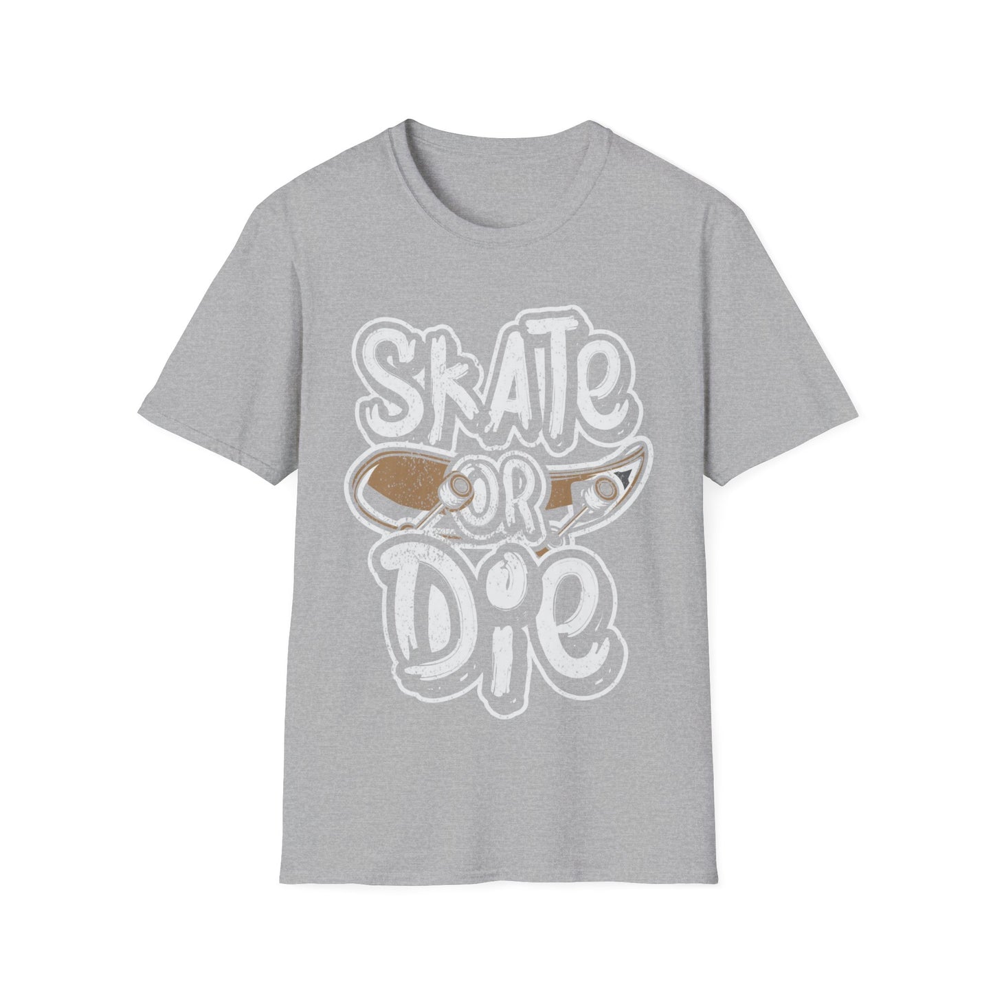 Skate Or Die Unisex Softstyle T-Shirt